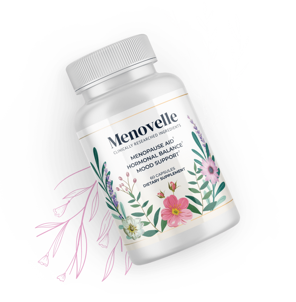 Menovelle natural supplement for menopause relief