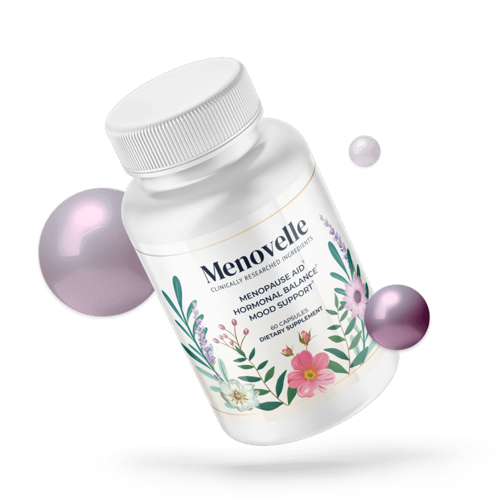 Menovelle natural supplement for menopause relief