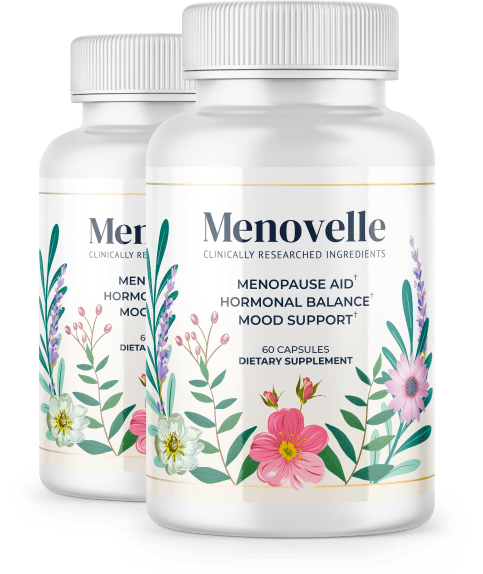 Menovelle natural supplement for menopause relief