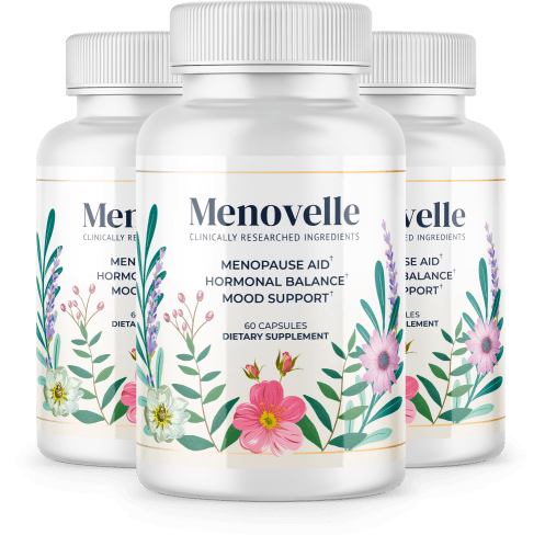 Menovelle natural supplement for menopause relief
